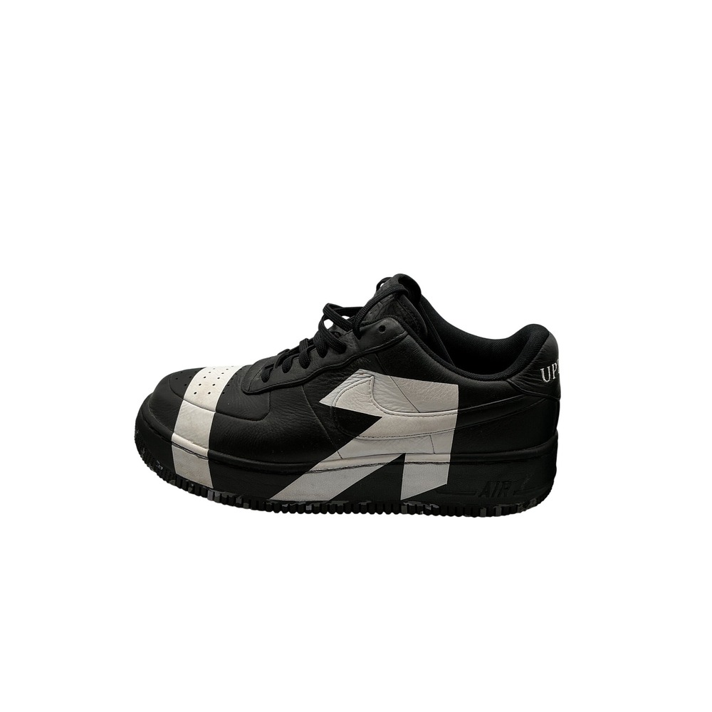 Nike Air Force 1 Low Uptown Black White Mens Size 10 859523-001 Sneakers - Picture 5 of 11